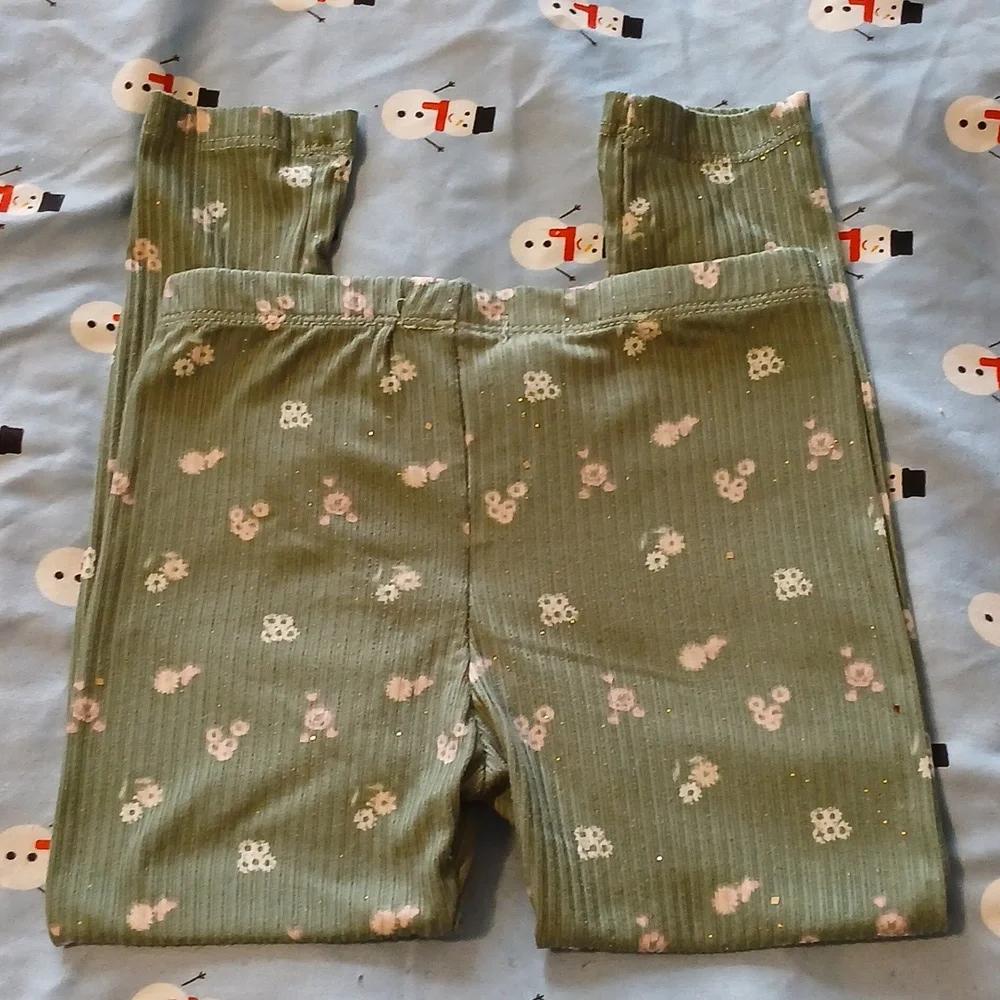 Nannette kids girls floral leggings 5